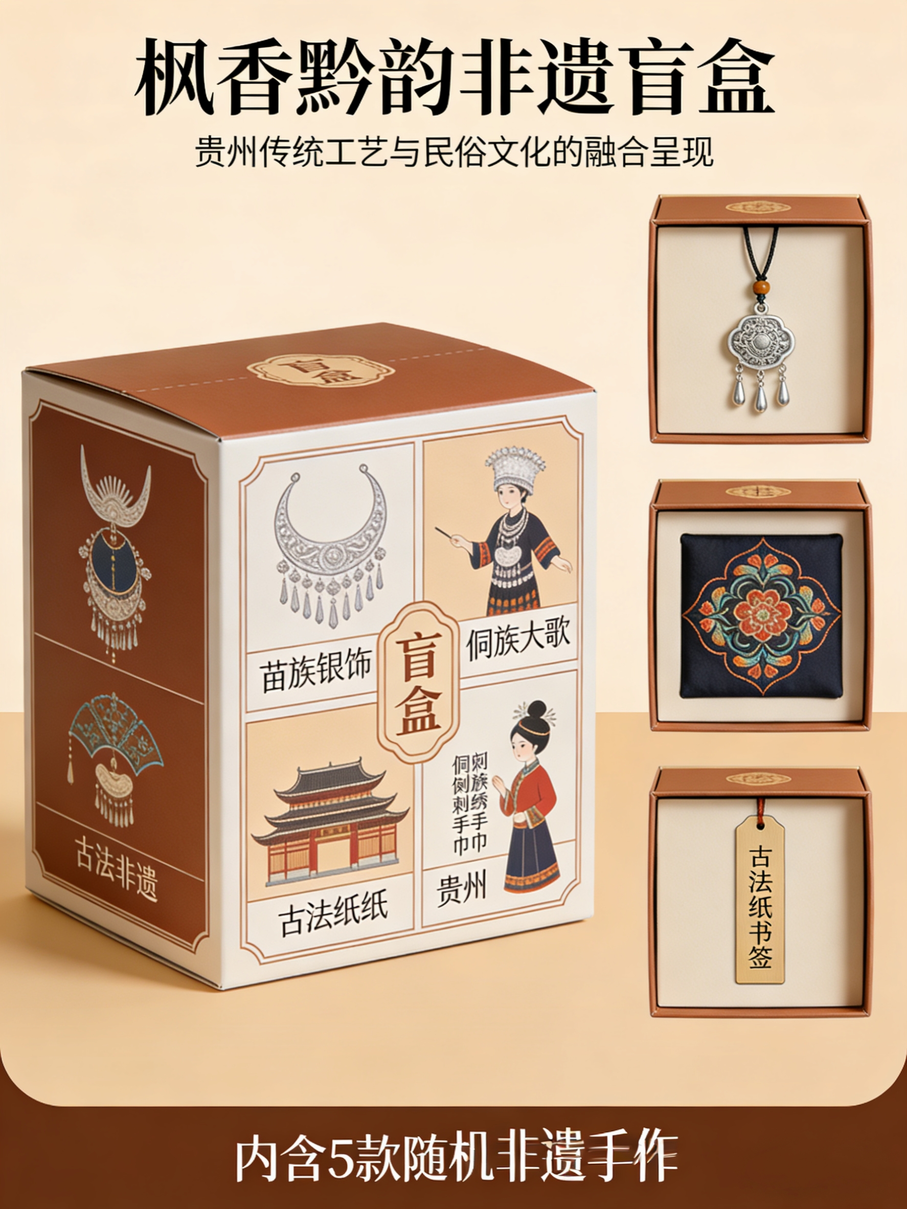 黔韵节庆篇系列盲盒