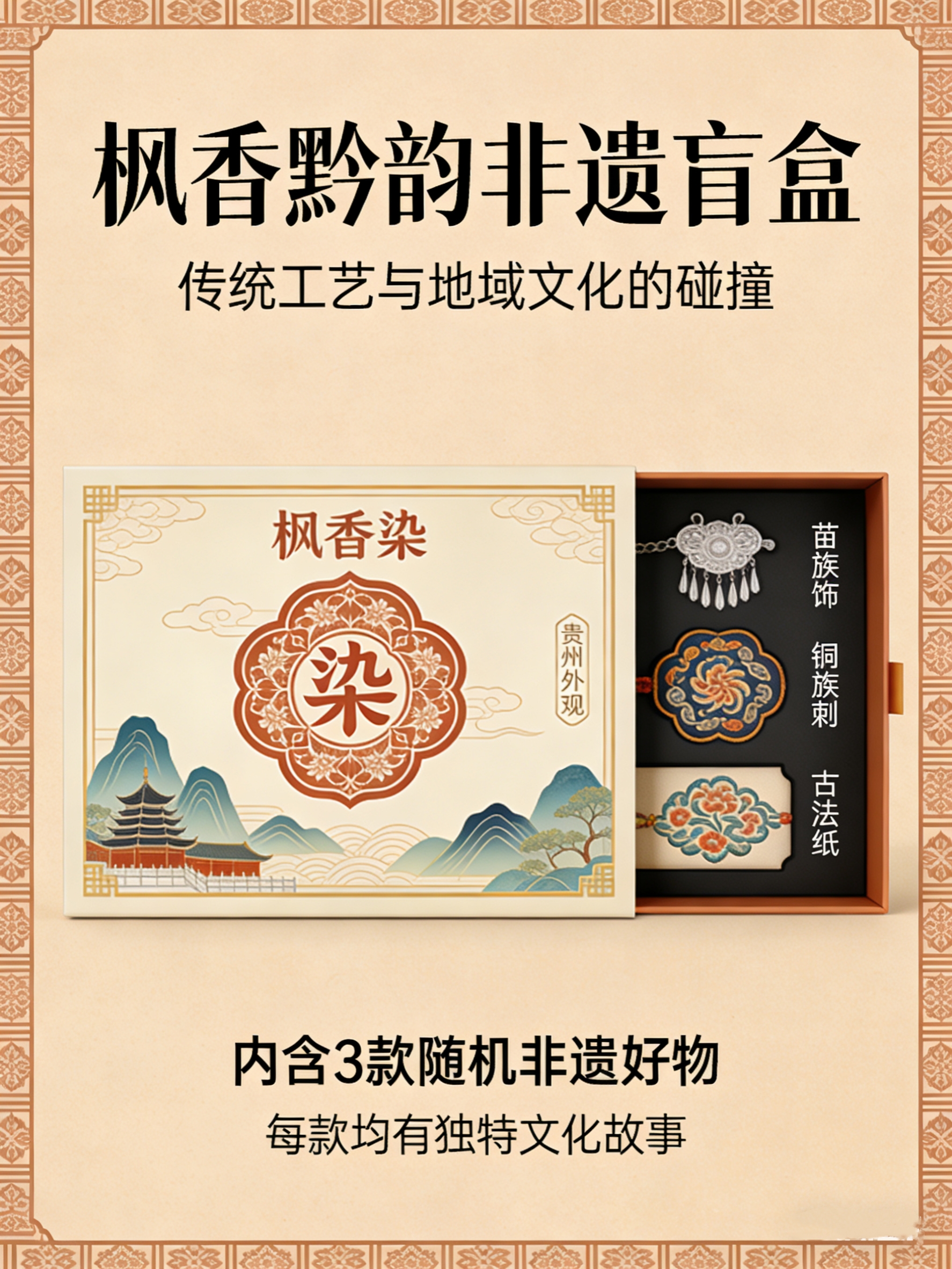 非遗限定款盲盒